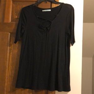 Maurice’s Criss cross black